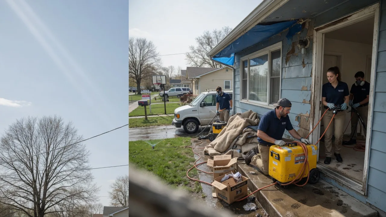 Basement Flood Cleanup in Marshfield, VT near me